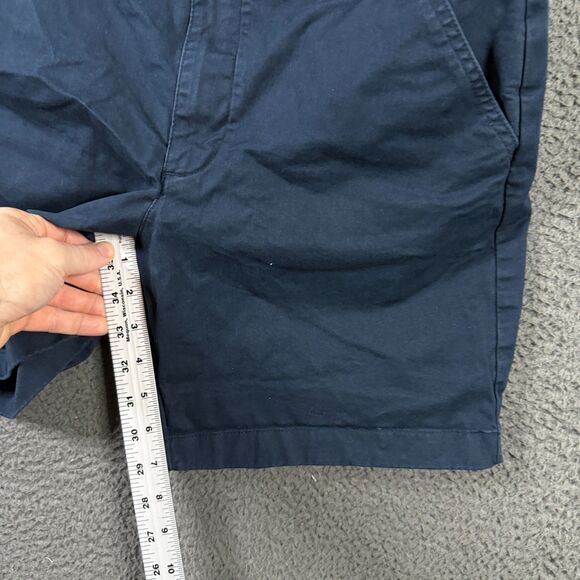 Chubbies Shorts Mens 32 Blue The Armadas Stretch Chino 7" Inseam Preppy Casual - Picture 14 of 16